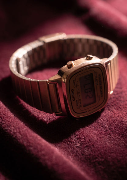 Vintage D124 (Digital Watch) - Rose Gold