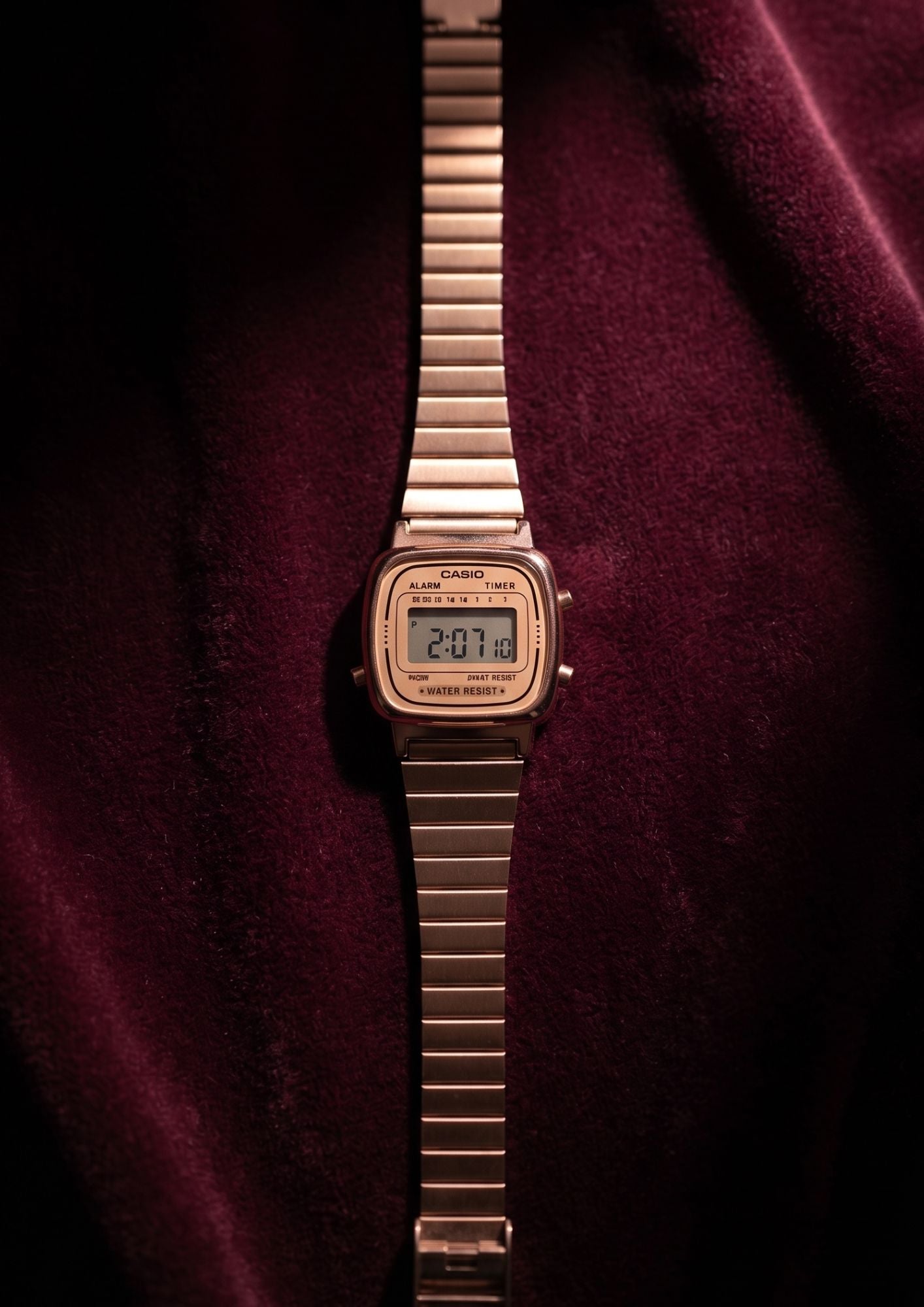 Vintage D124 (Digital Watch) - Rose Gold
