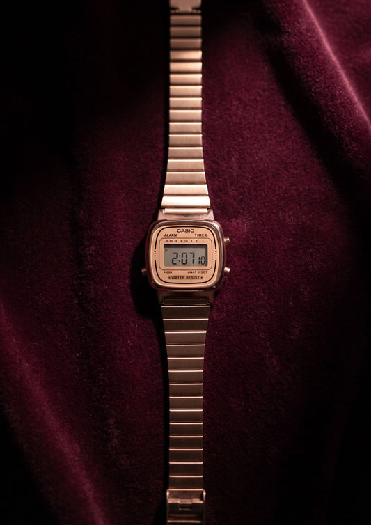 Vintage D124 (Digital Watch) - Rose Gold