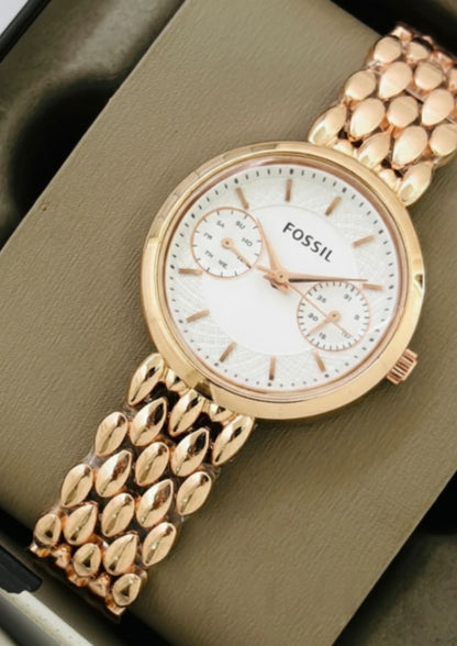 Fossil-Carlie Mini (Chronograph Watch)